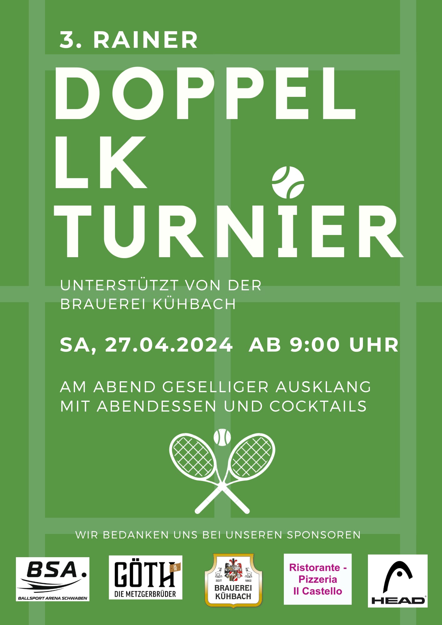3. Rainer Doppel-LK-Turnier